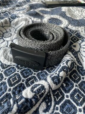 American eagle canvas salt and pepper belt
